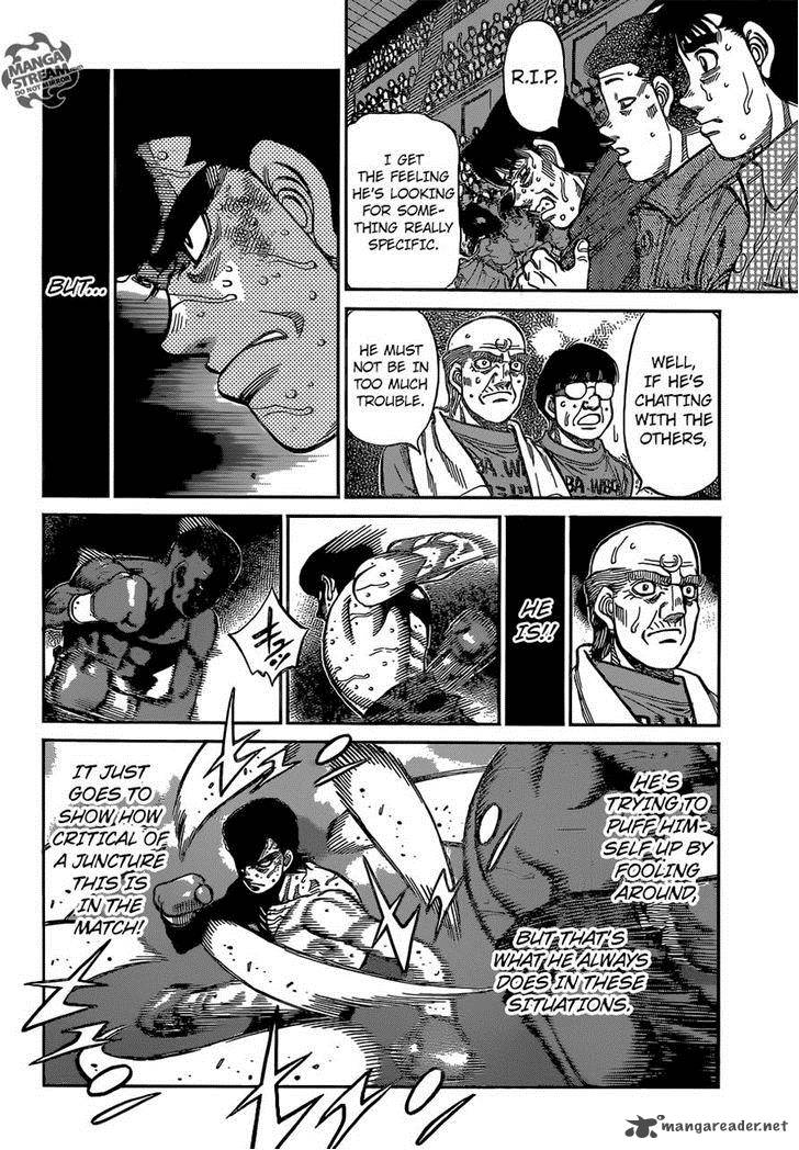 Hajime no Ippo Chapter 1103 - Page 6
