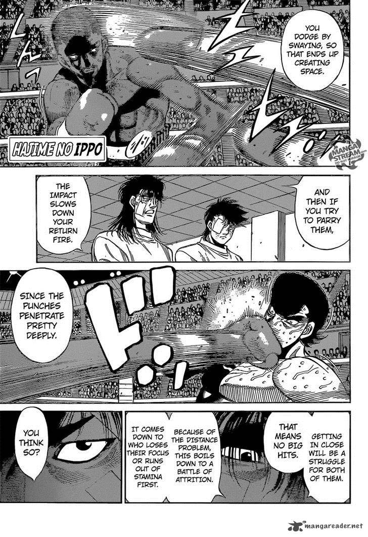 Hajime no Ippo Chapter 1104 - Page 1