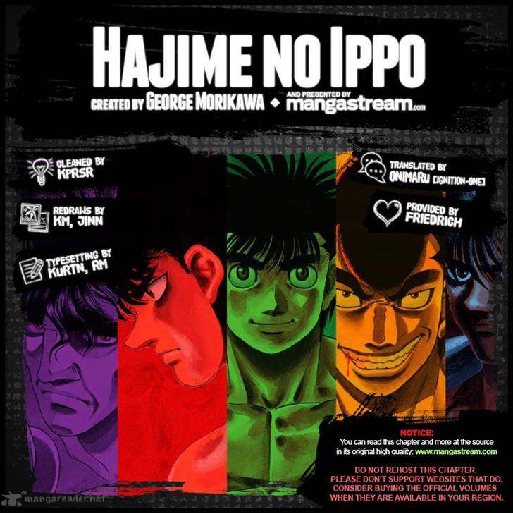 Hajime no Ippo Chapter 1104 - Page 16