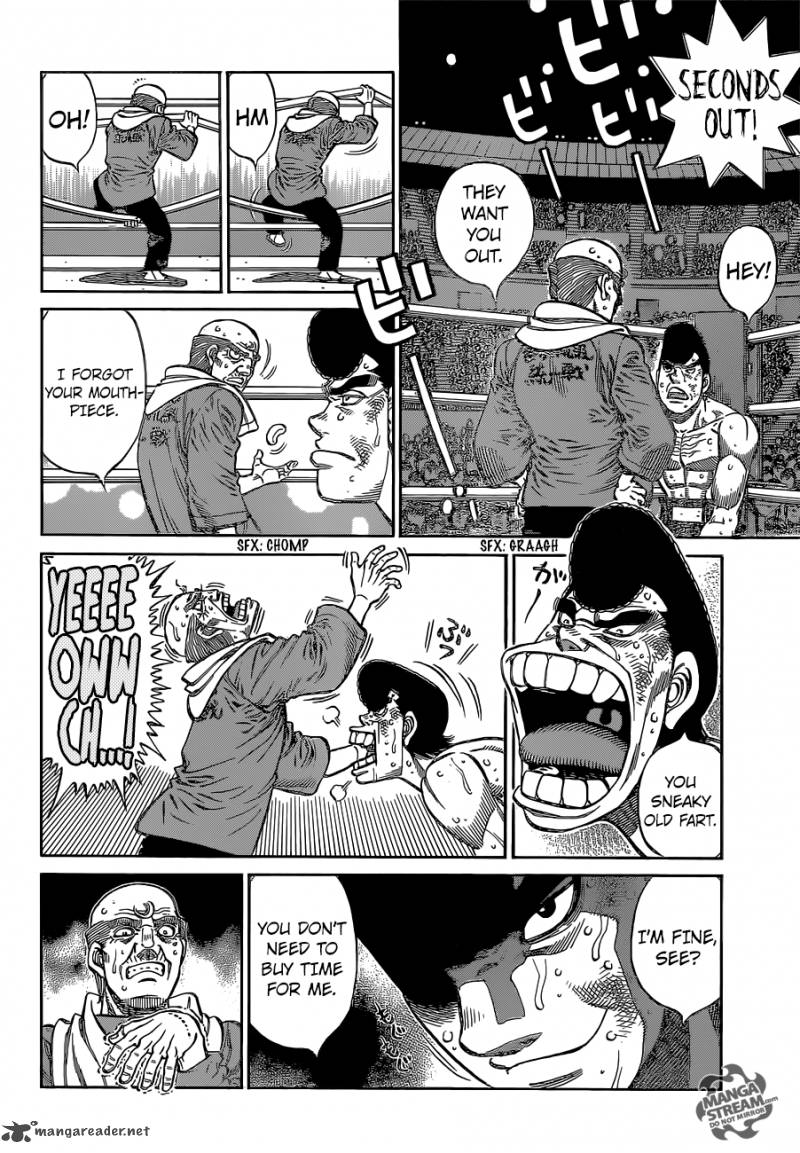 Hajime no Ippo Chapter 1105 - Page 4