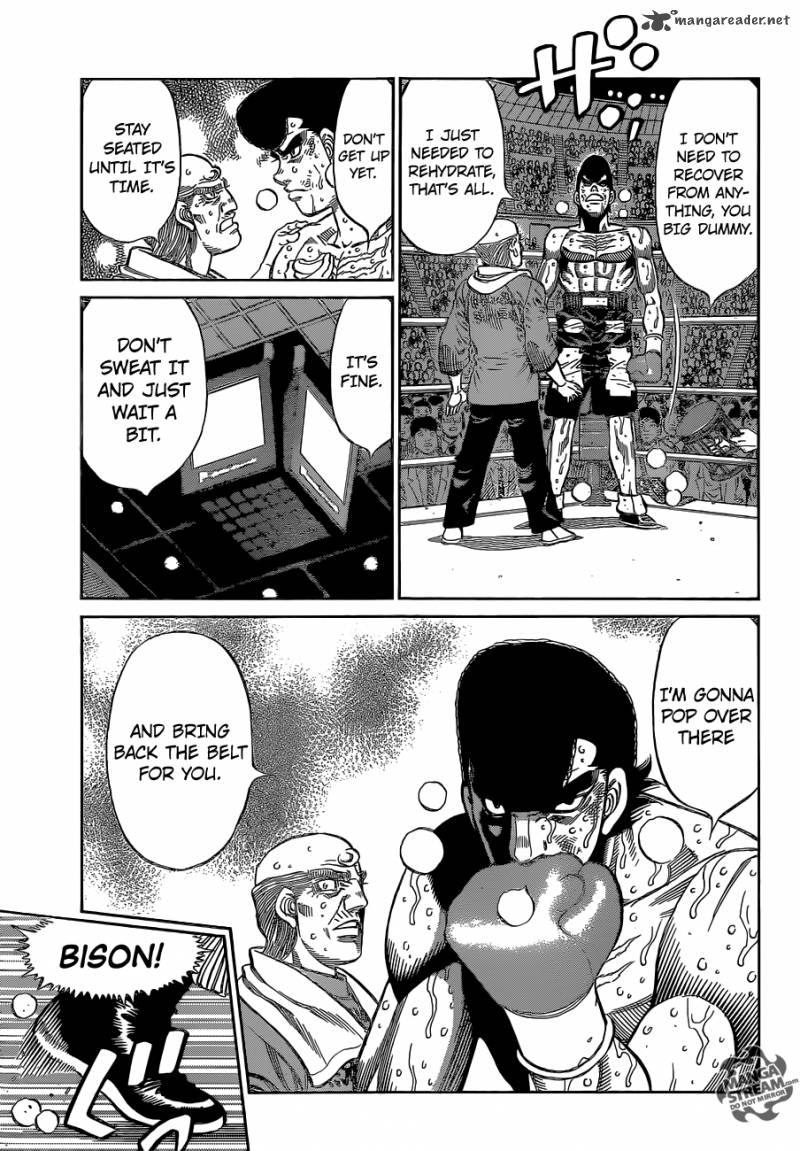 Hajime no Ippo Chapter 1107 - Page 3