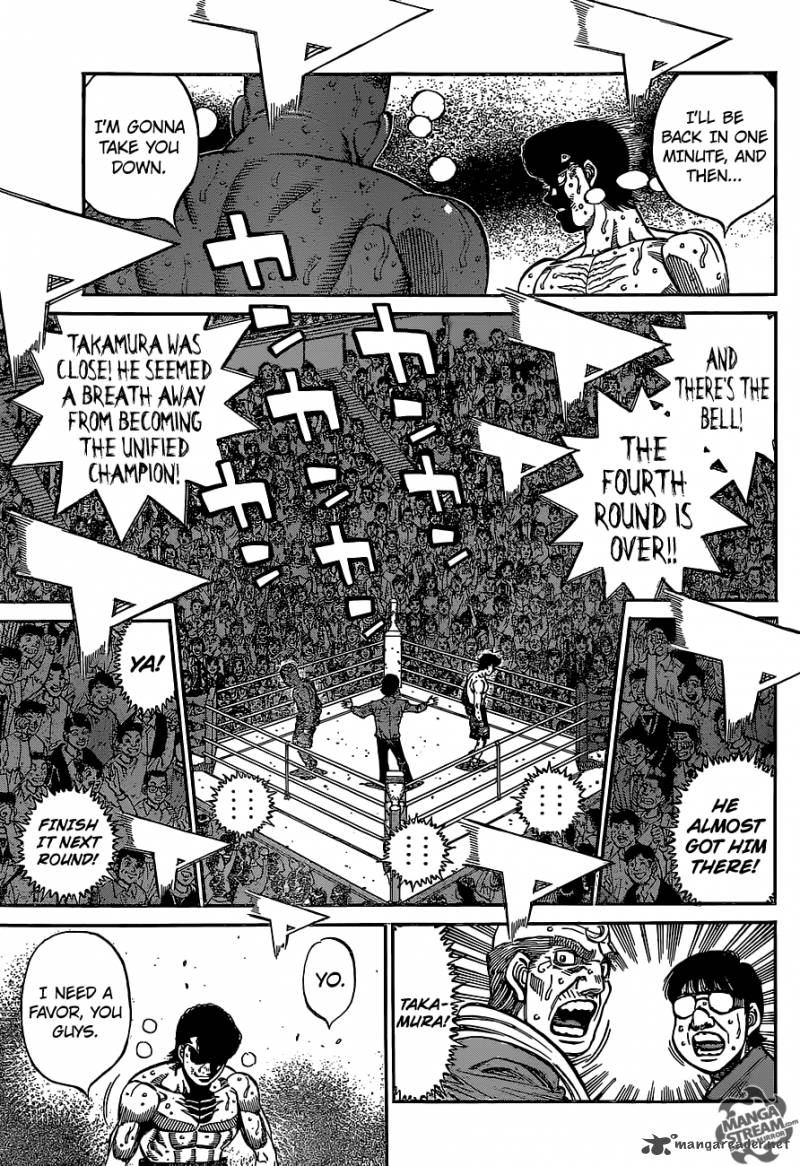 Hajime no Ippo Chapter 1110 - Page 11