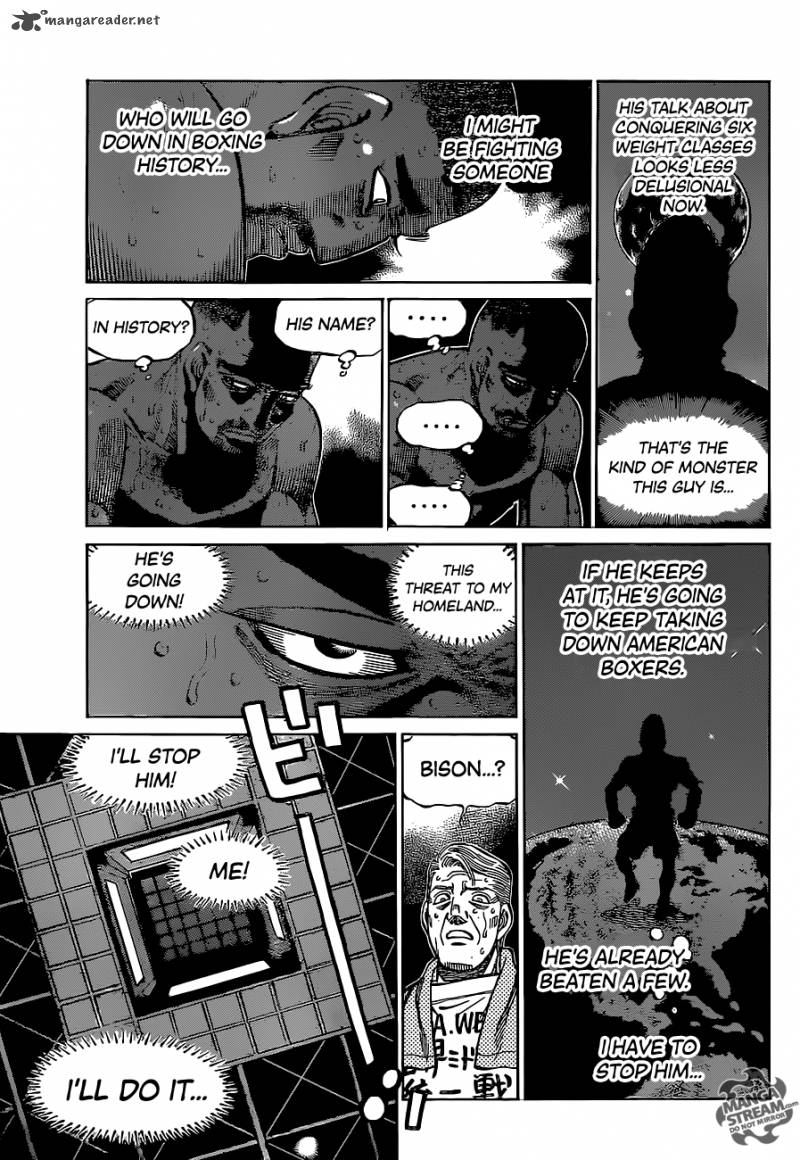 Hajime no Ippo Chapter 1110 - Page 15