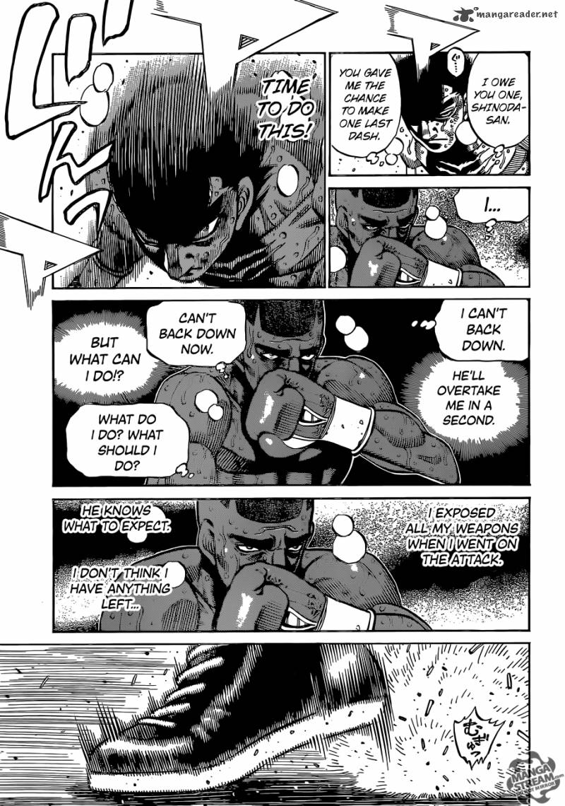Hajime no Ippo Chapter 1111 - Page 12