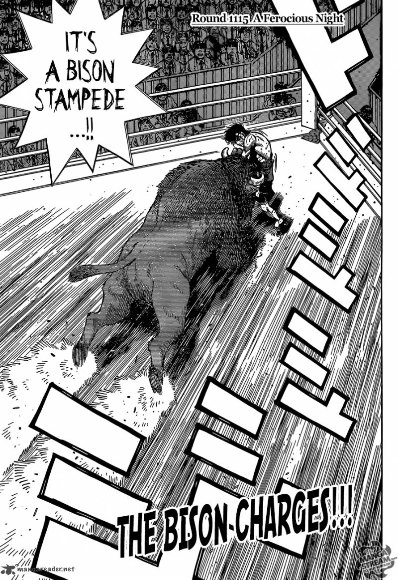 Hajime no Ippo Chapter 1115 - Page 2