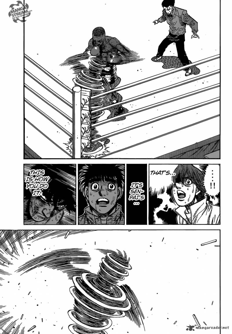 Hajime no Ippo Chapter 1119 - Page 3