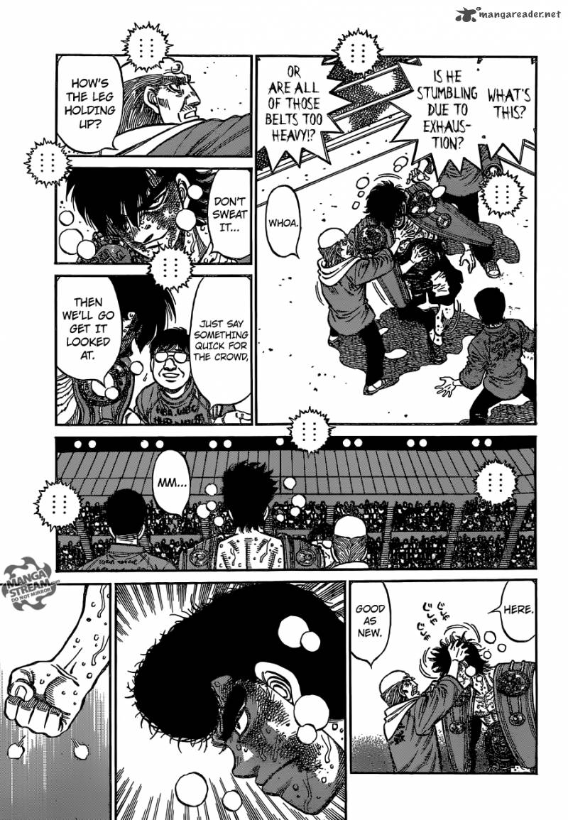 Hajime no Ippo Chapter 1120 - Page 3