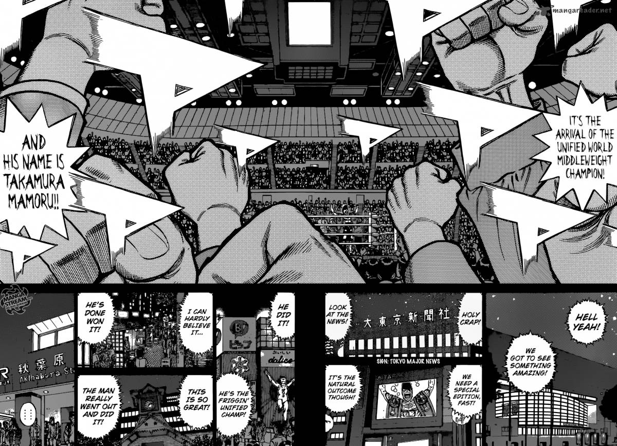 Hajime no Ippo Chapter 1121 - Page 2