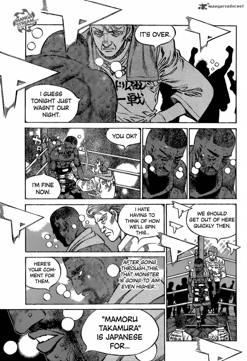 Hajime no Ippo Chapter 1121 - Page 4
