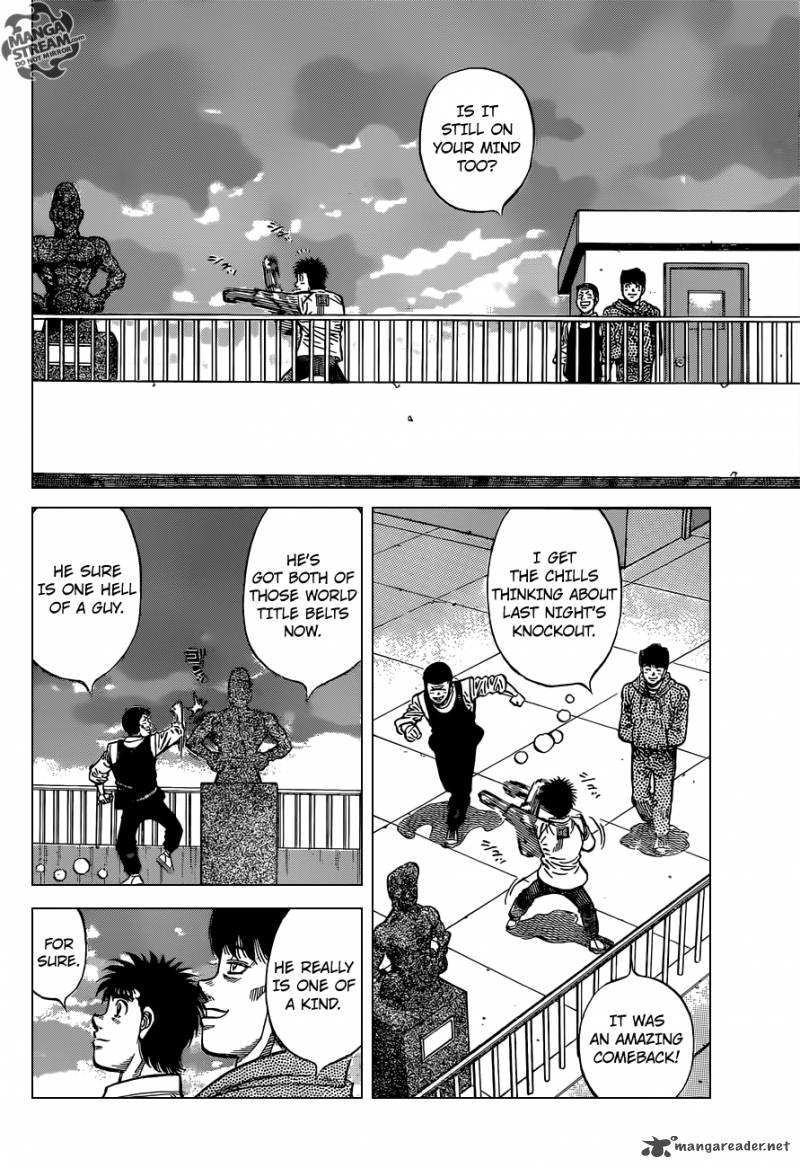 Hajime no Ippo Chapter 1122 - Page 2