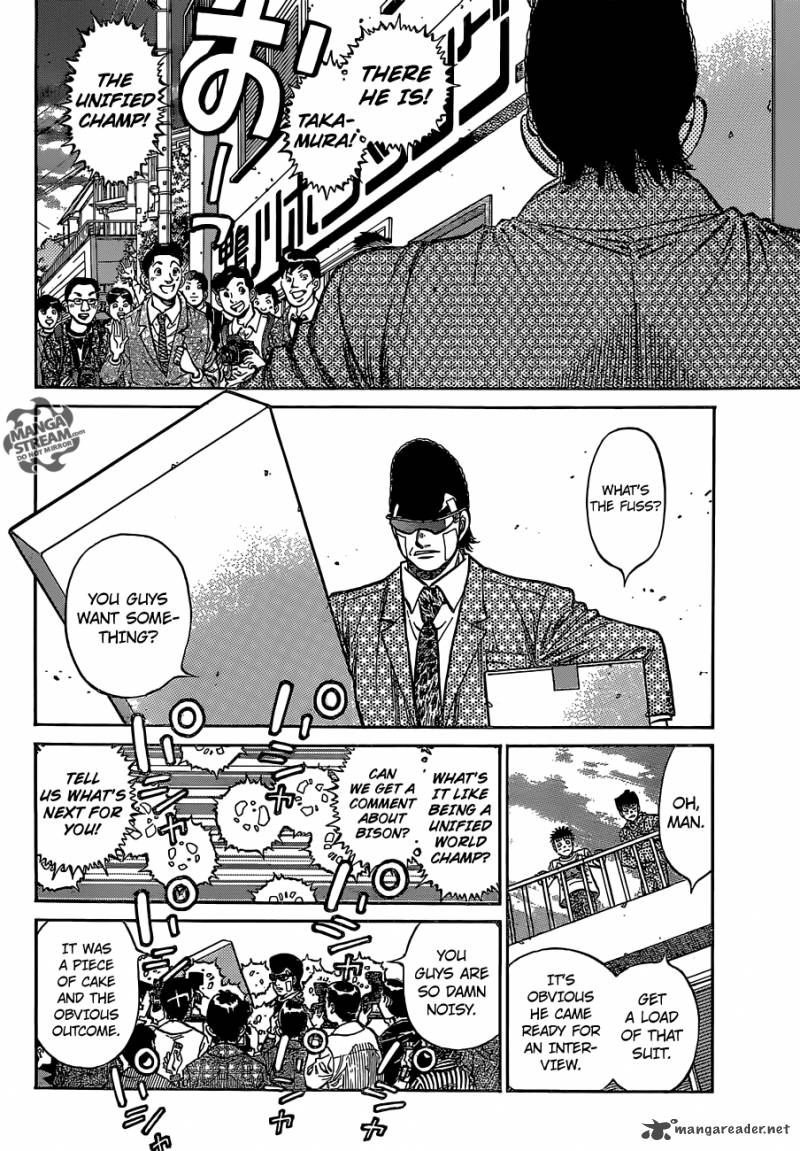 Hajime no Ippo Chapter 1122 - Page 4