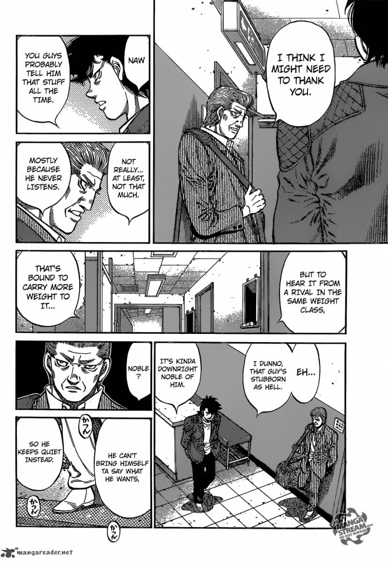 Hajime no Ippo Chapter 1128 - Page 8