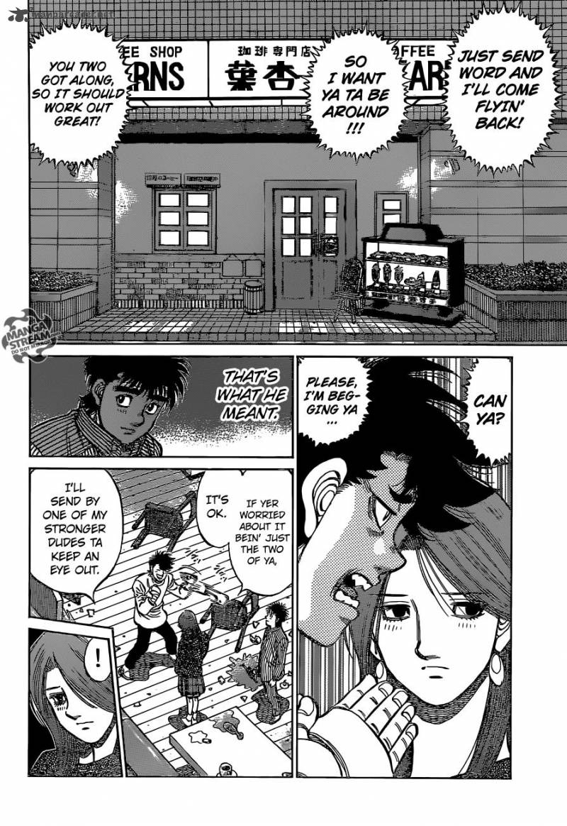 Hajime no Ippo Chapter 1129 - Page 8
