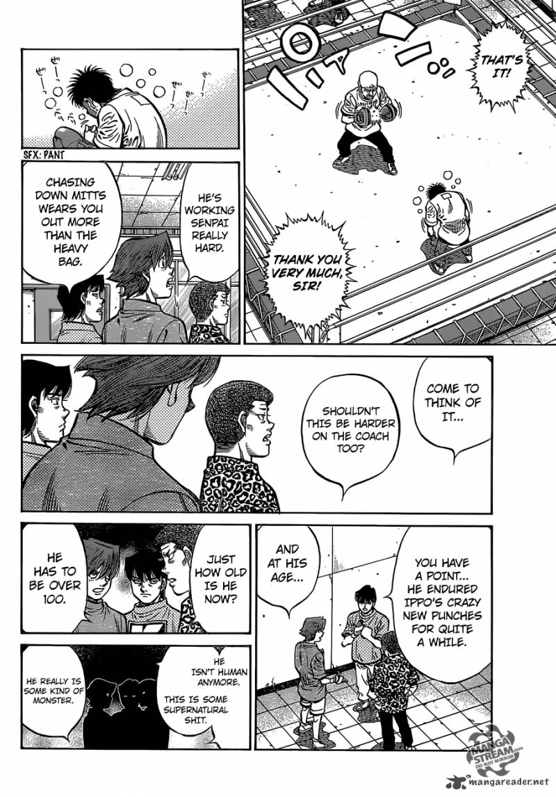Hajime no Ippo Chapter 1150 - Page 4
