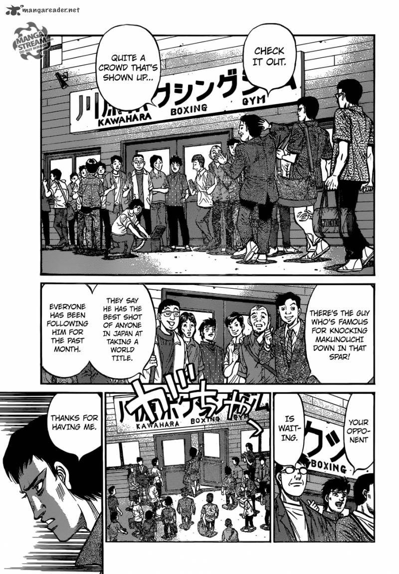 Hajime no Ippo Chapter 1160 - Page 3