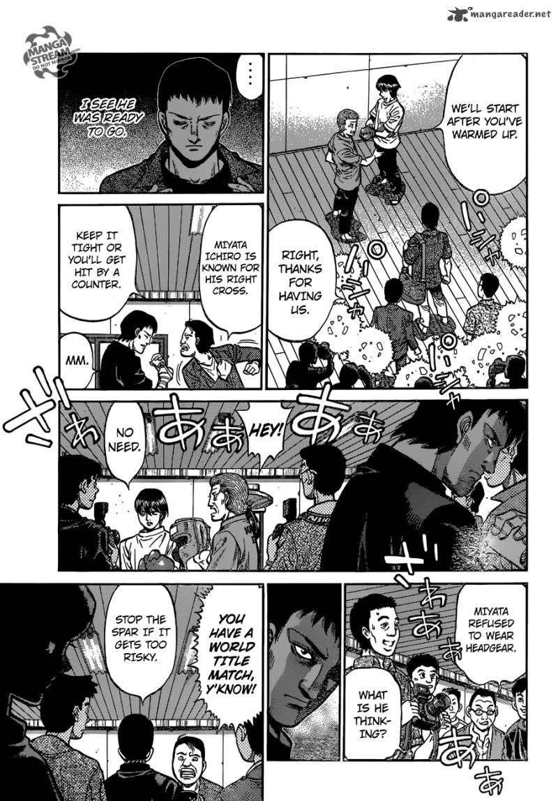 Hajime no Ippo Chapter 1160 - Page 5