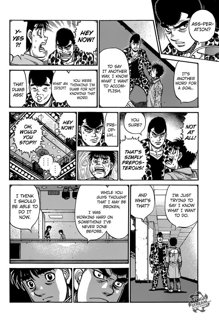 Hajime no Ippo Chapter 1172 - Page 6