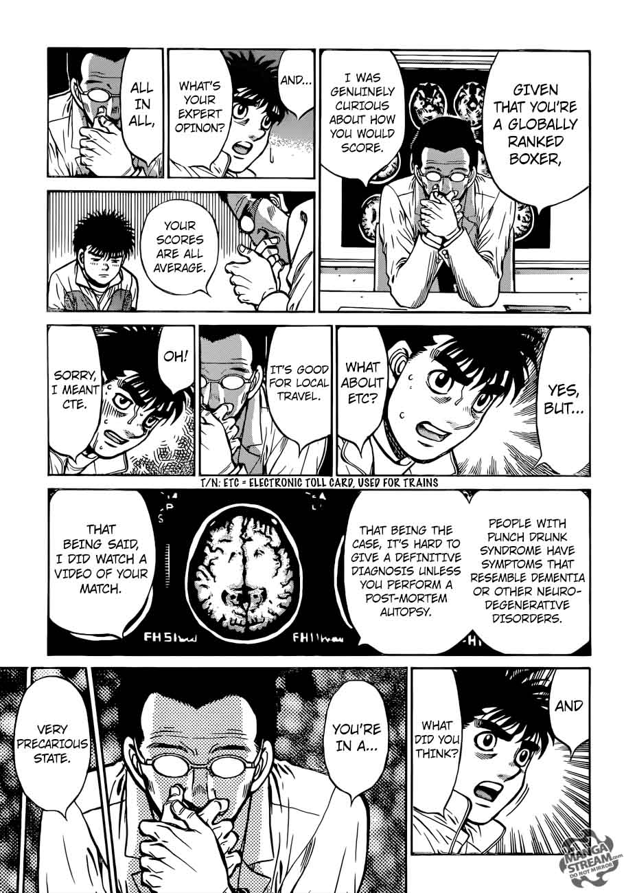 Hajime no Ippo Chapter 1208 - Page 7