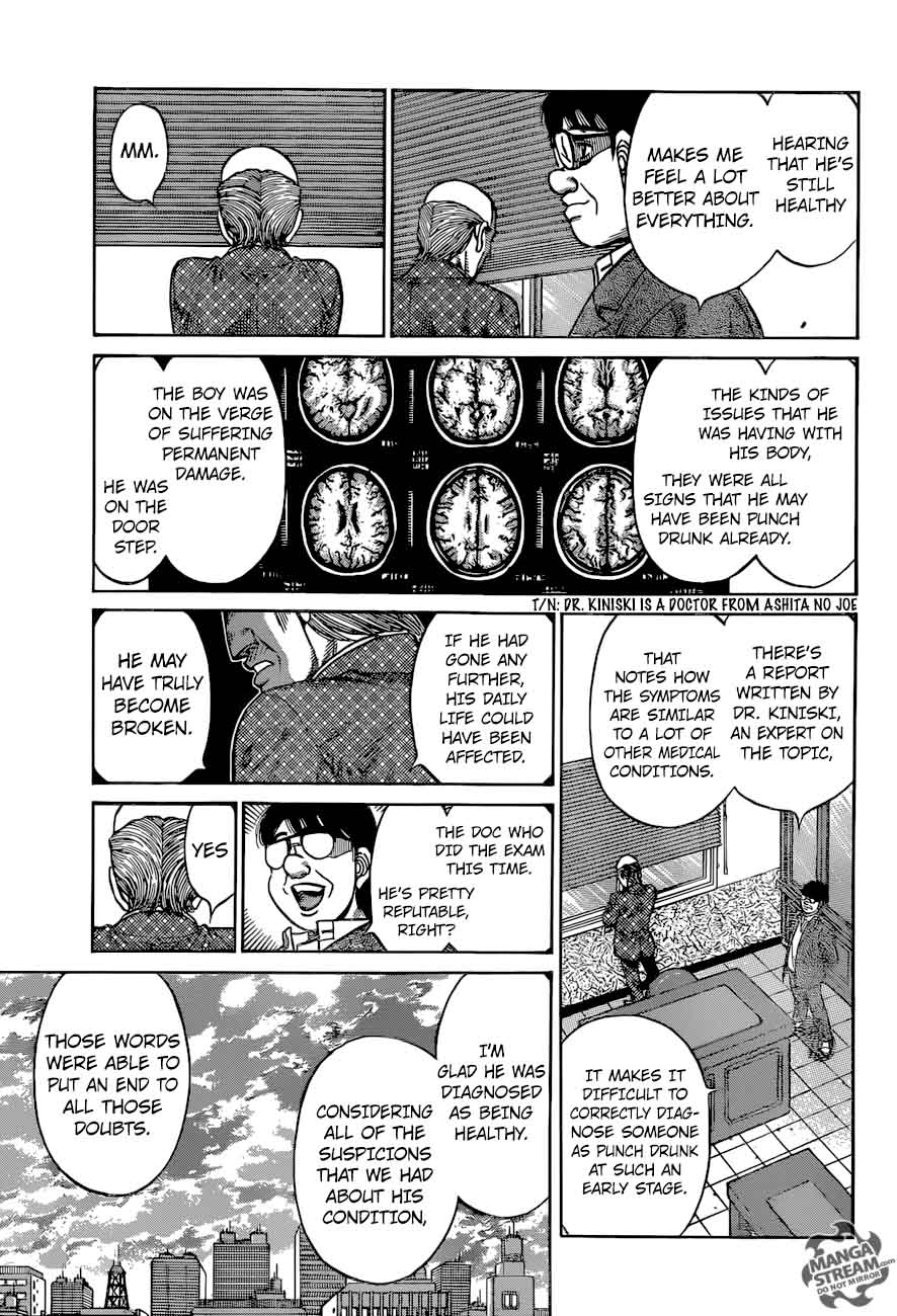 Hajime no Ippo Chapter 1209 - Page 3