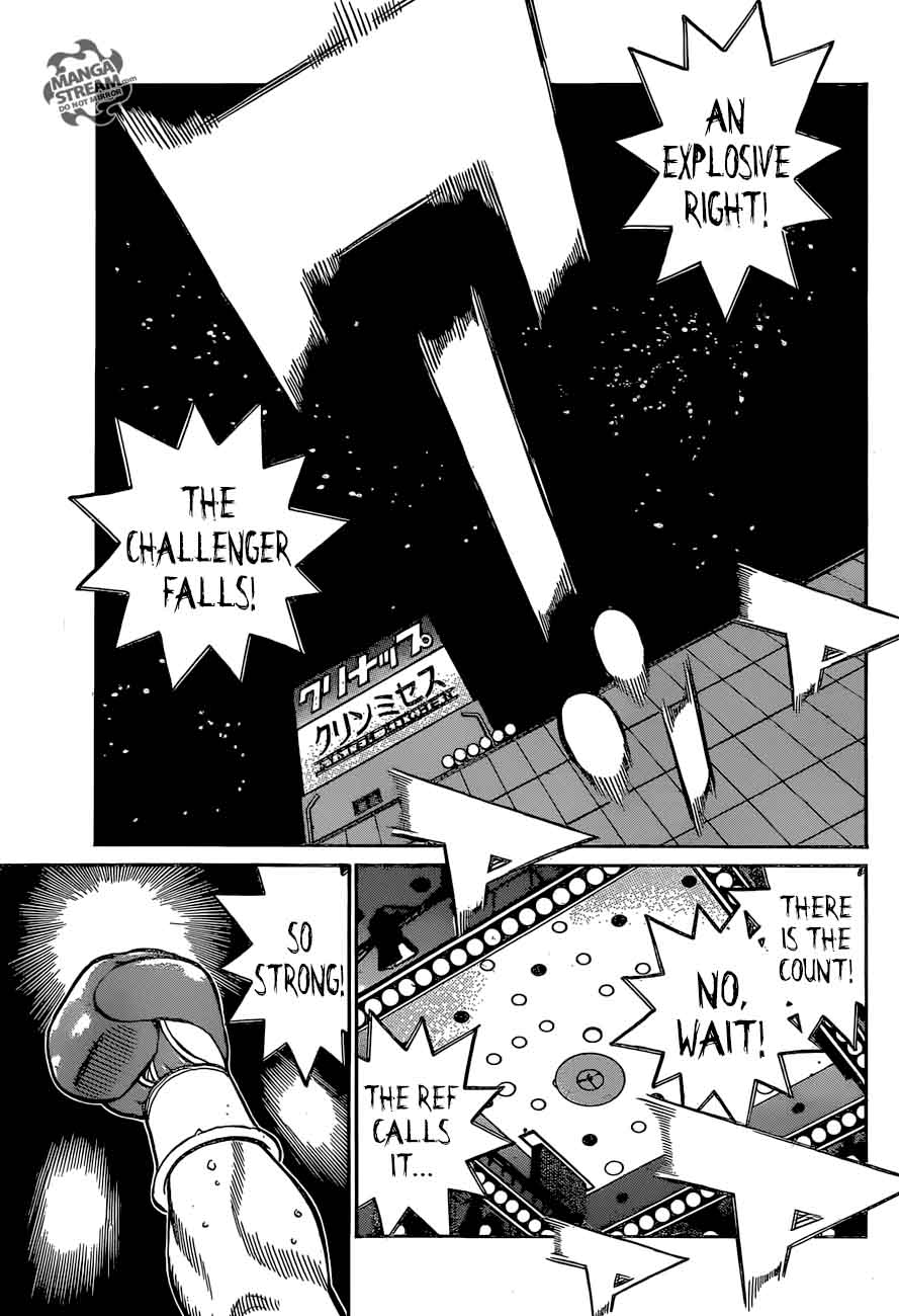 Hajime no Ippo Chapter 1210 - Page 1