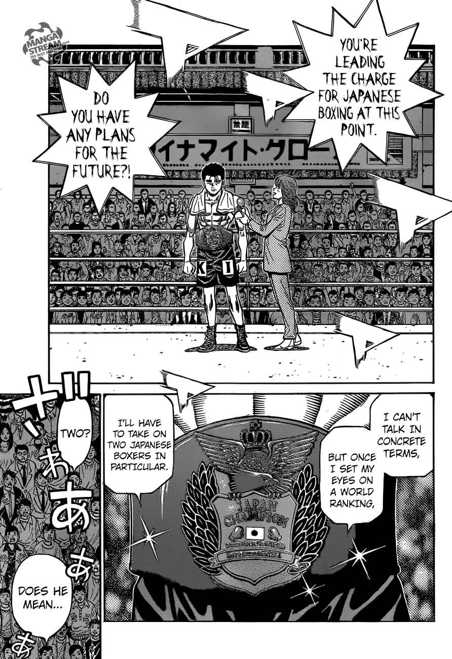 Hajime no Ippo Chapter 1210 - Page 4