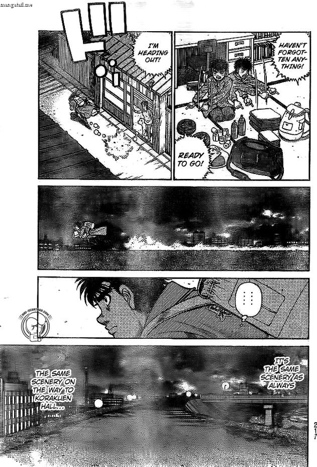 Hajime no Ippo Chapter 1217 - Page 11