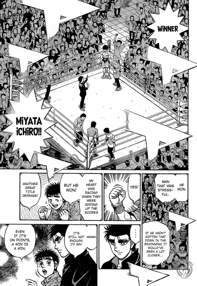 Hajime no Ippo Chapter 1233 - Page 12