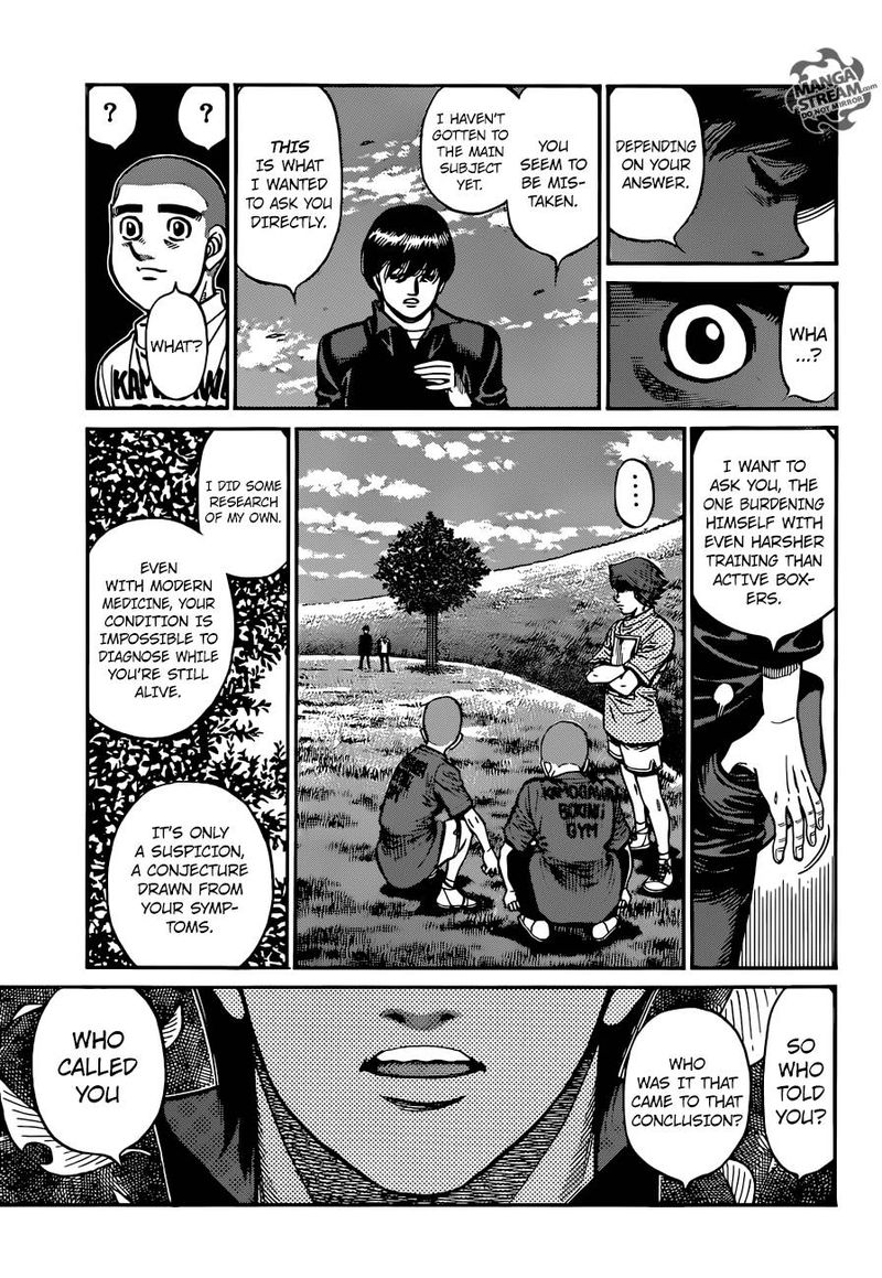 Hajime no Ippo Chapter 1250 - Page 15