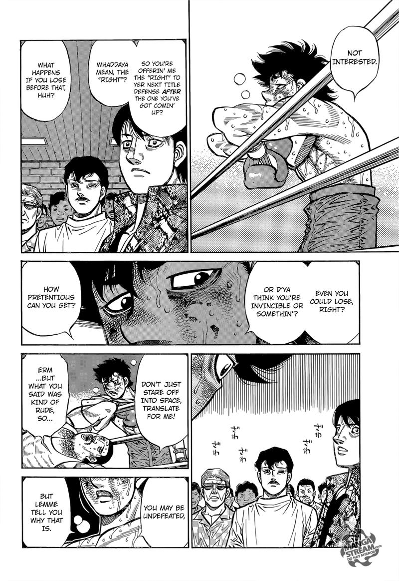 Hajime no Ippo Chapter 1275 - Page 13