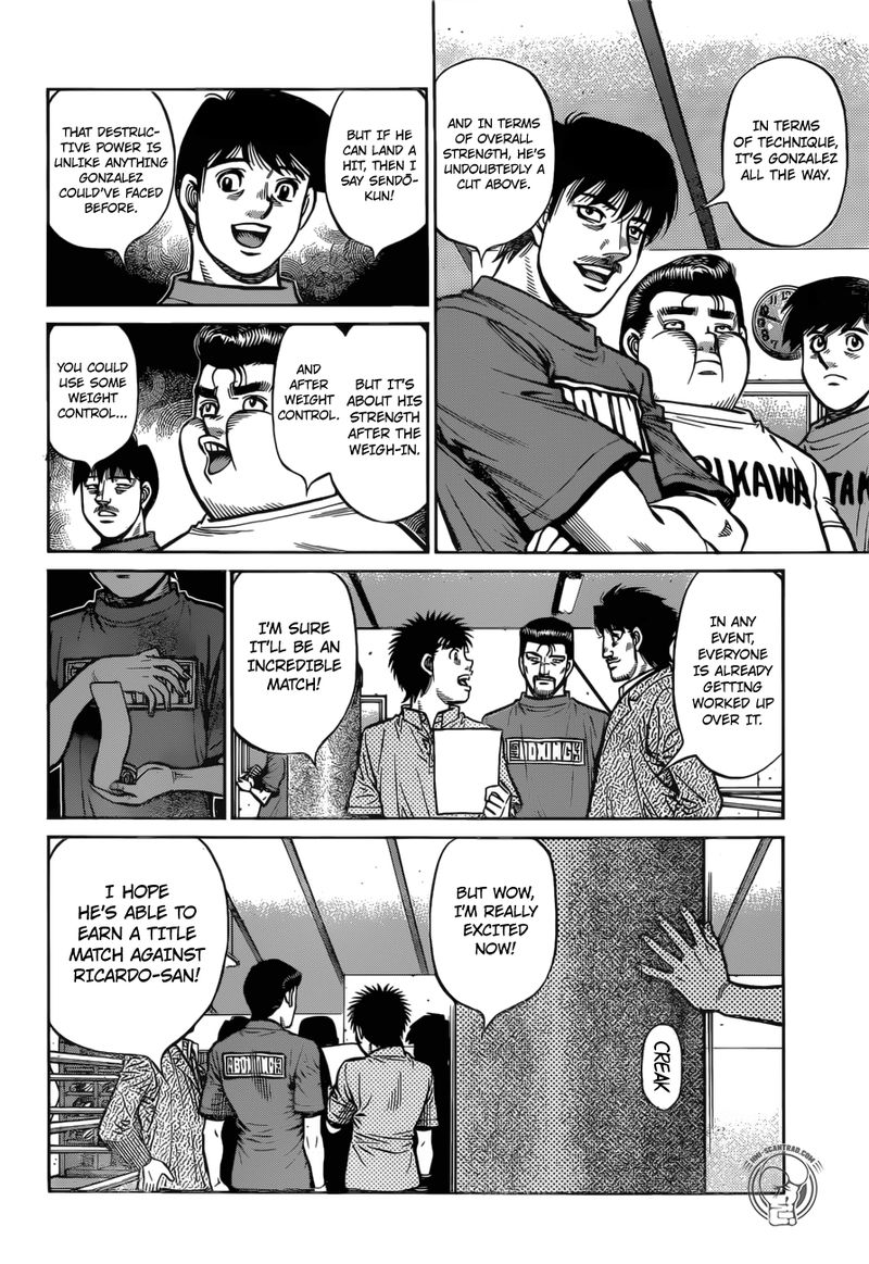 Hajime no Ippo Chapter 1277 - Page 12