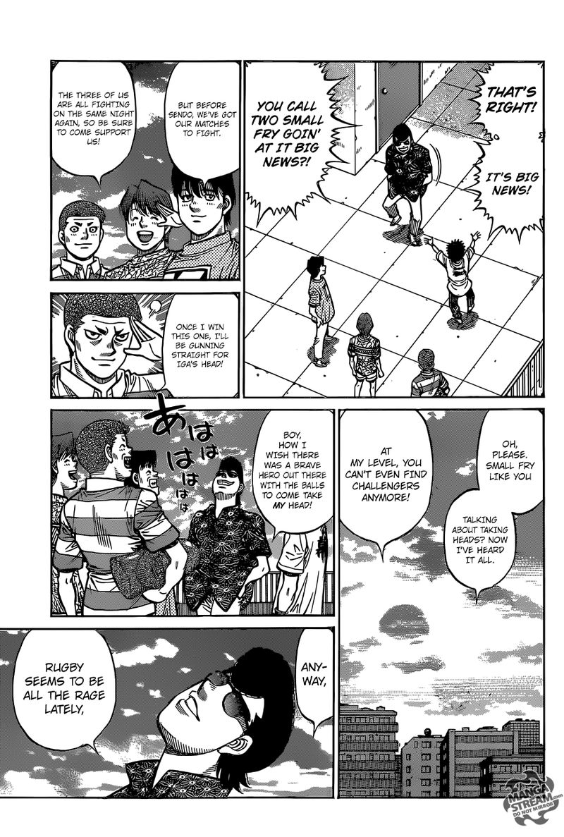 Hajime no Ippo Chapter 1281 - Page 17