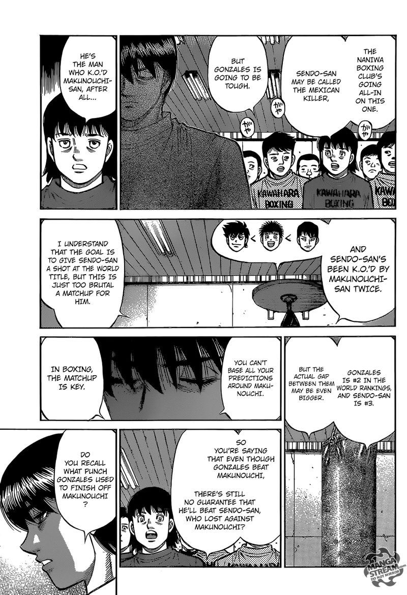 Hajime no Ippo Chapter 1281 - Page 3