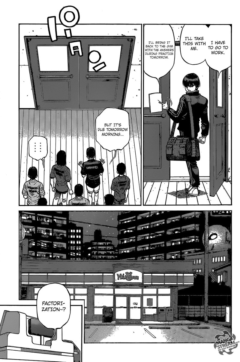 Hajime no Ippo Chapter 1281 - Page 9