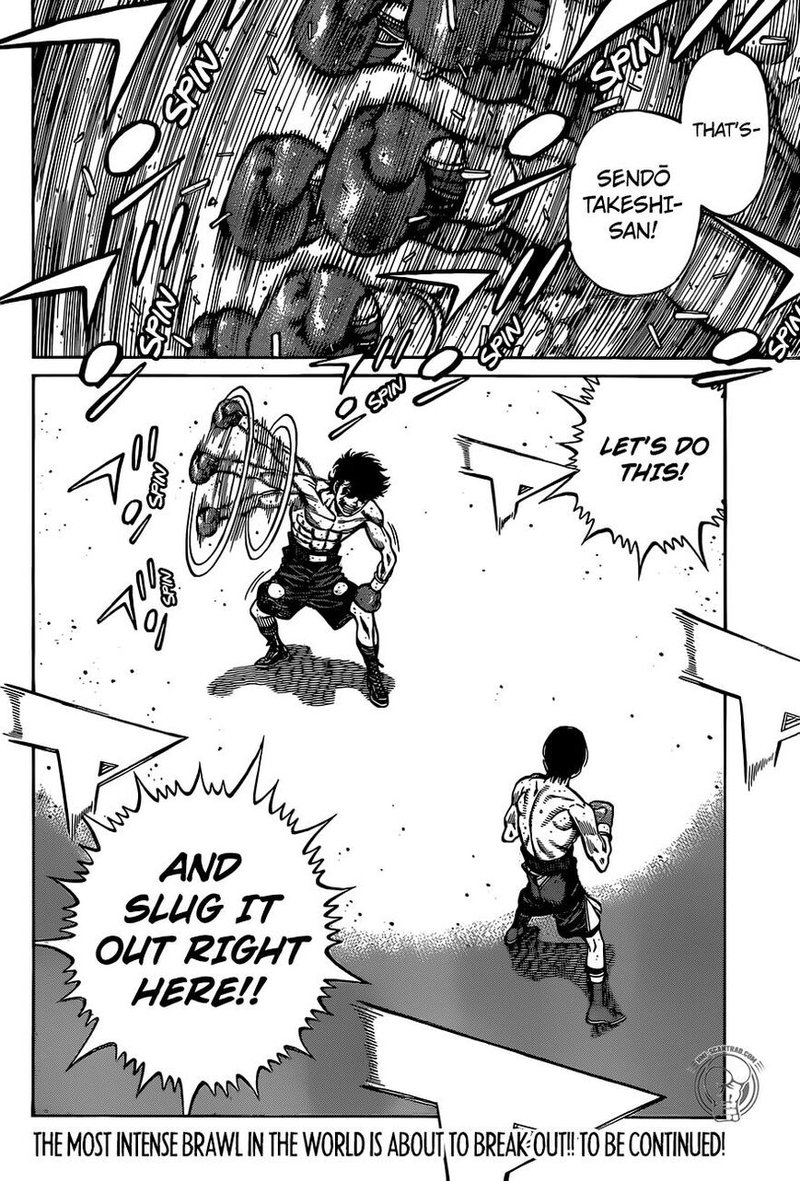 Hajime no Ippo Chapter 1296 - Page 18