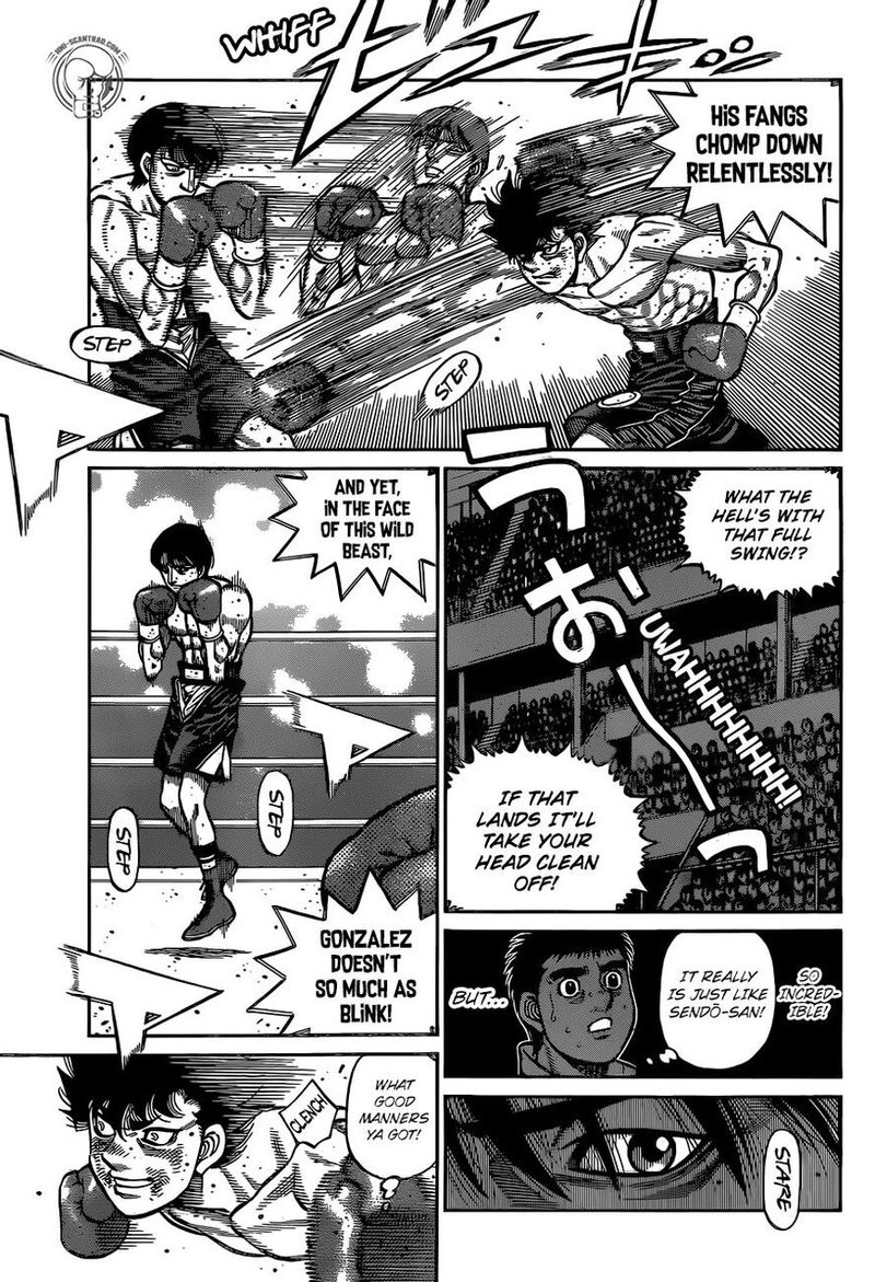 Hajime no Ippo Chapter 1296 - Page 3