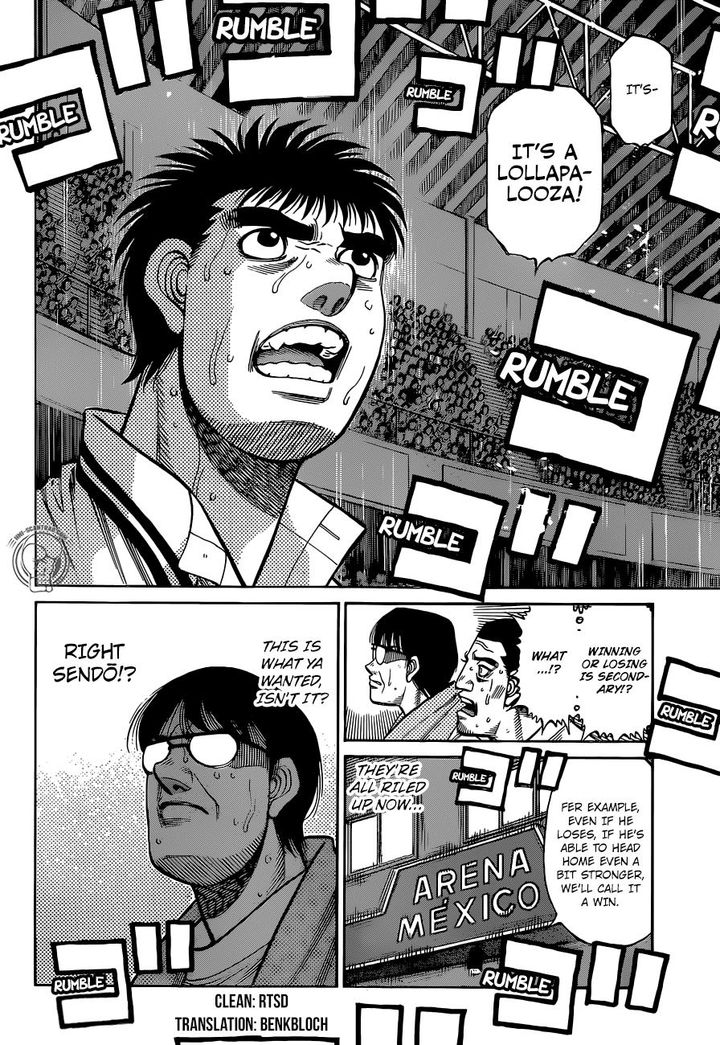 Hajime no Ippo Chapter 1300 - Page 17