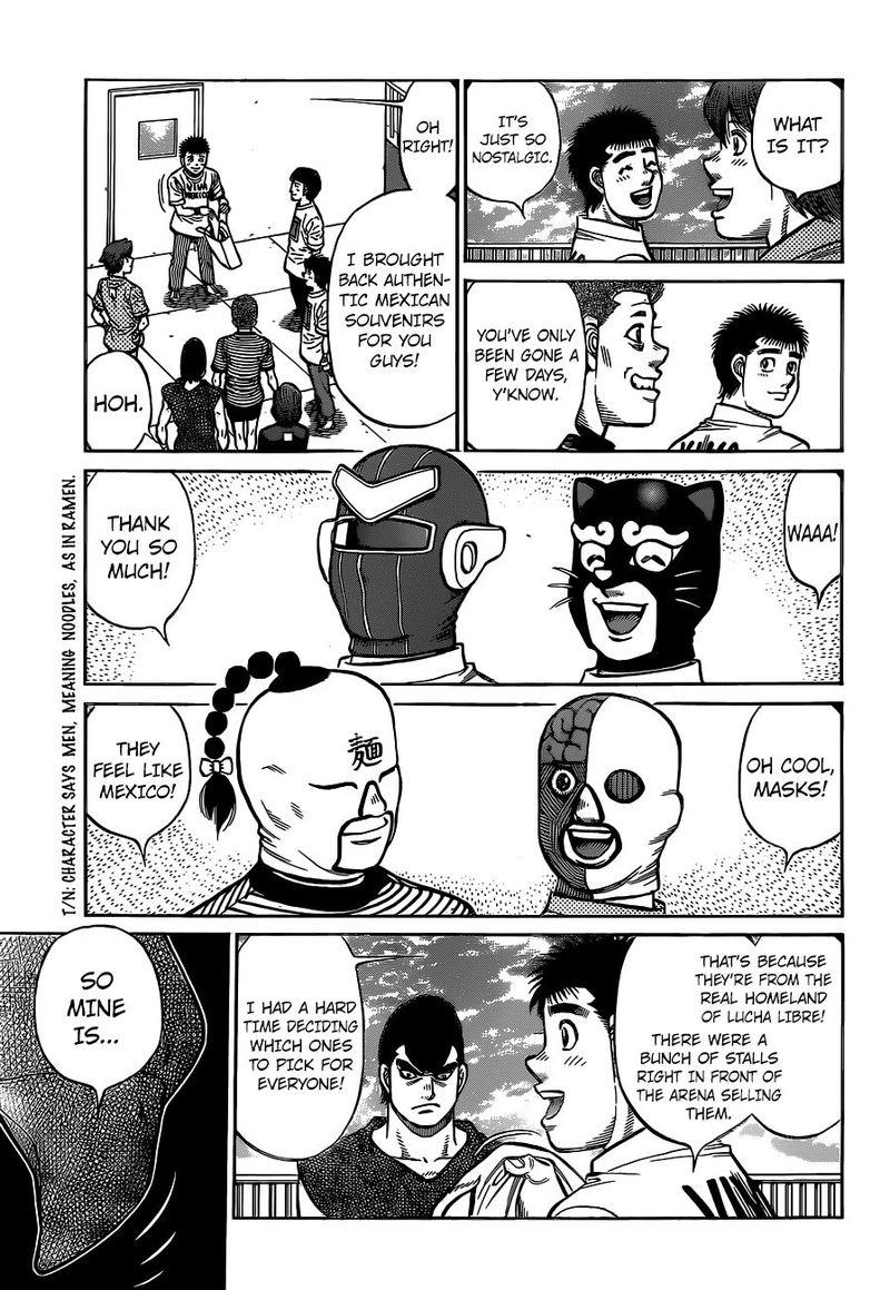 Hajime no Ippo Chapter 1316 - Page 9
