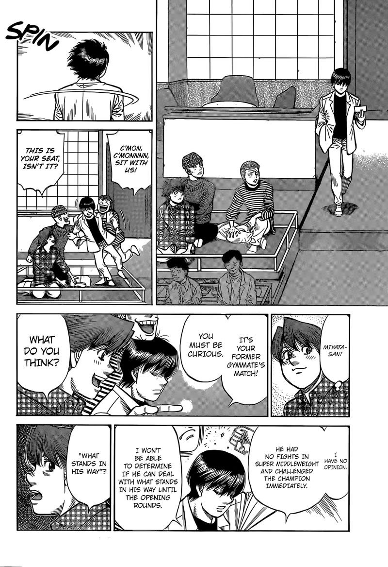 Hajime no Ippo Chapter 1333 - Page 12