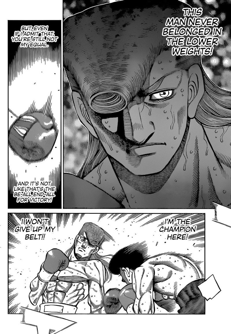 Hajime no Ippo Chapter 1339 - Page 4