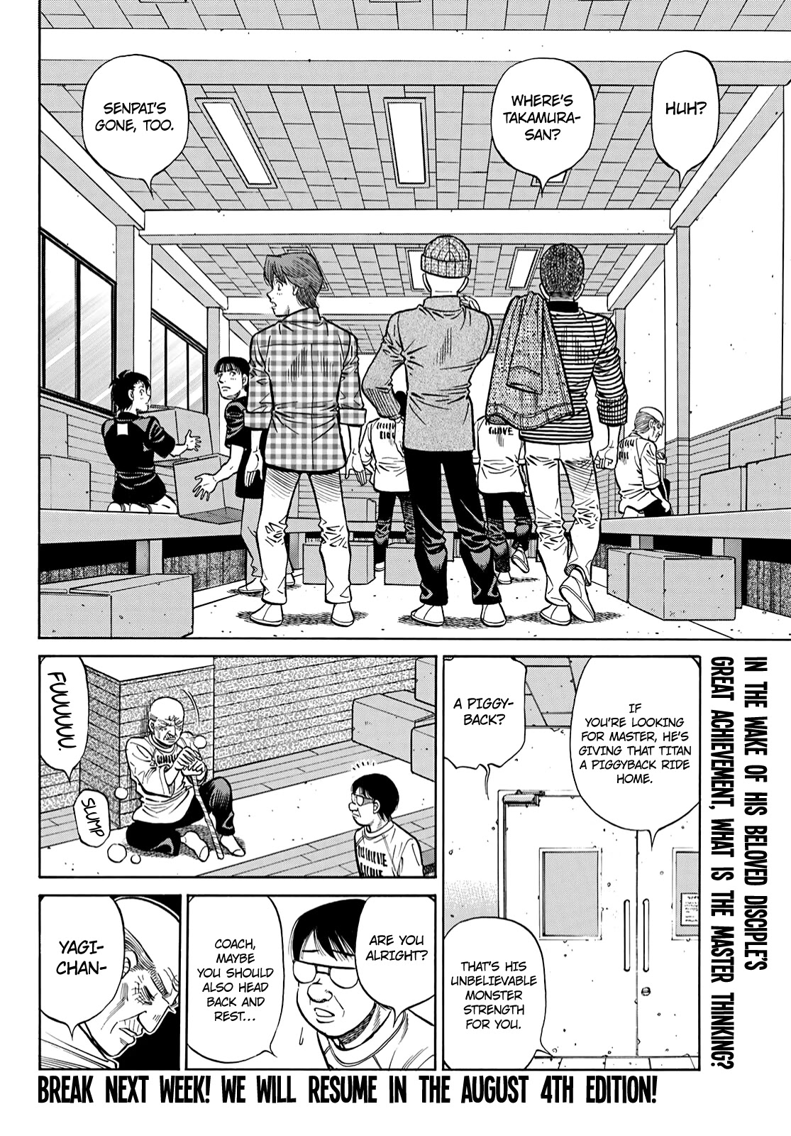 Hajime no Ippo Chapter 1348 - Page 12