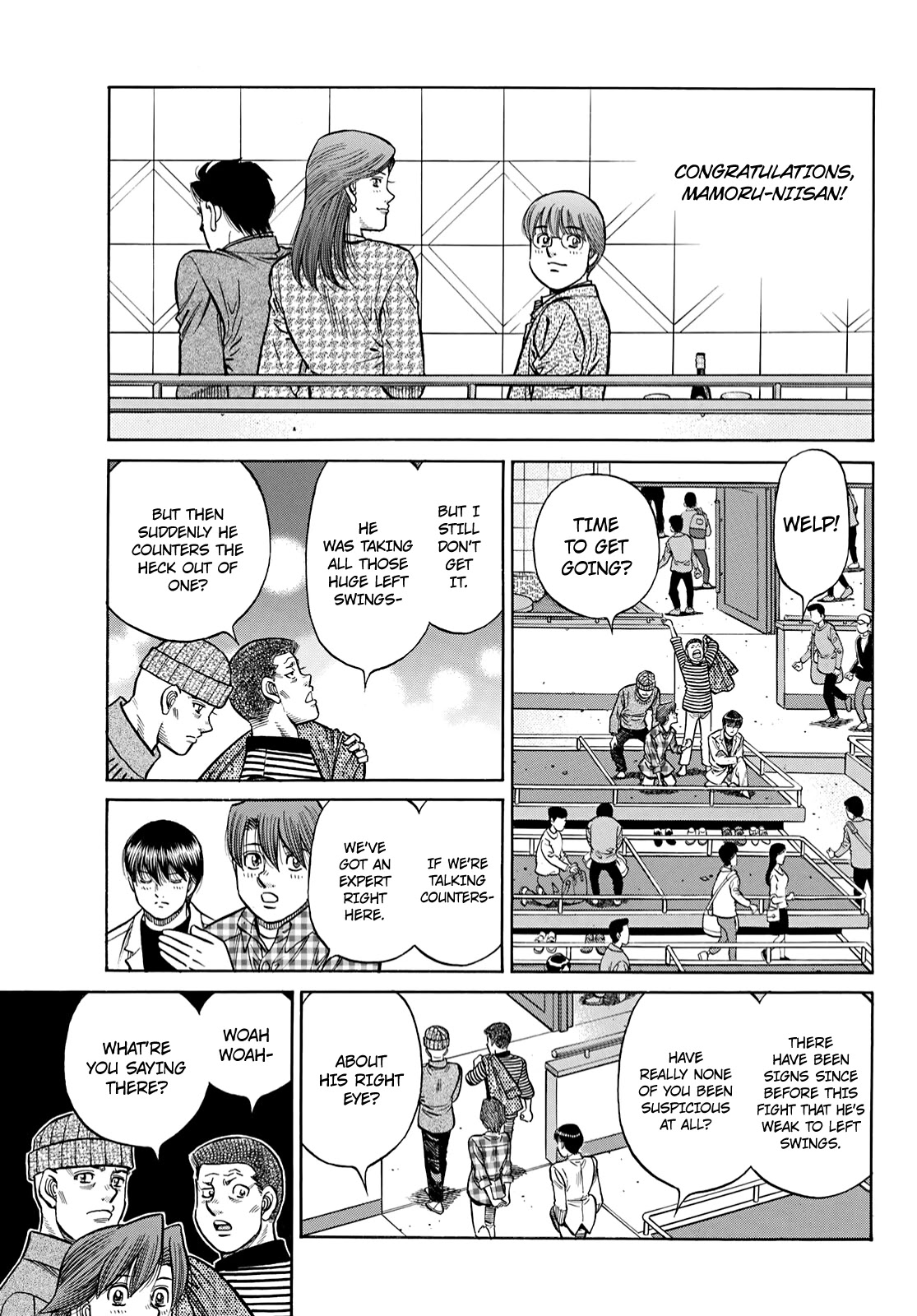 Hajime no Ippo Chapter 1348 - Page 3