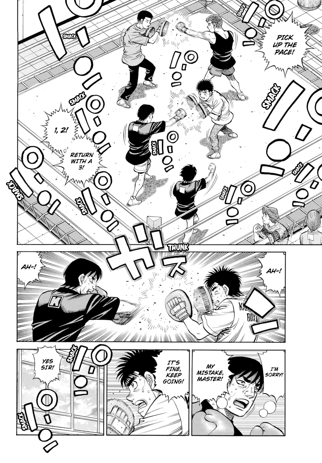 Hajime no Ippo Chapter 1350 - Page 2