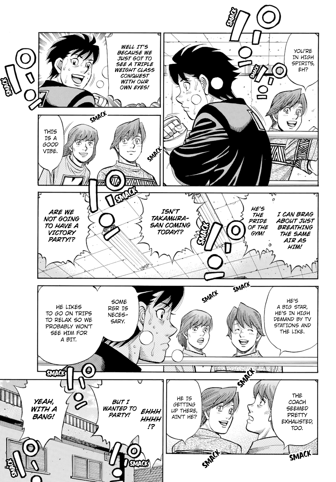 Hajime no Ippo Chapter 1350 - Page 3