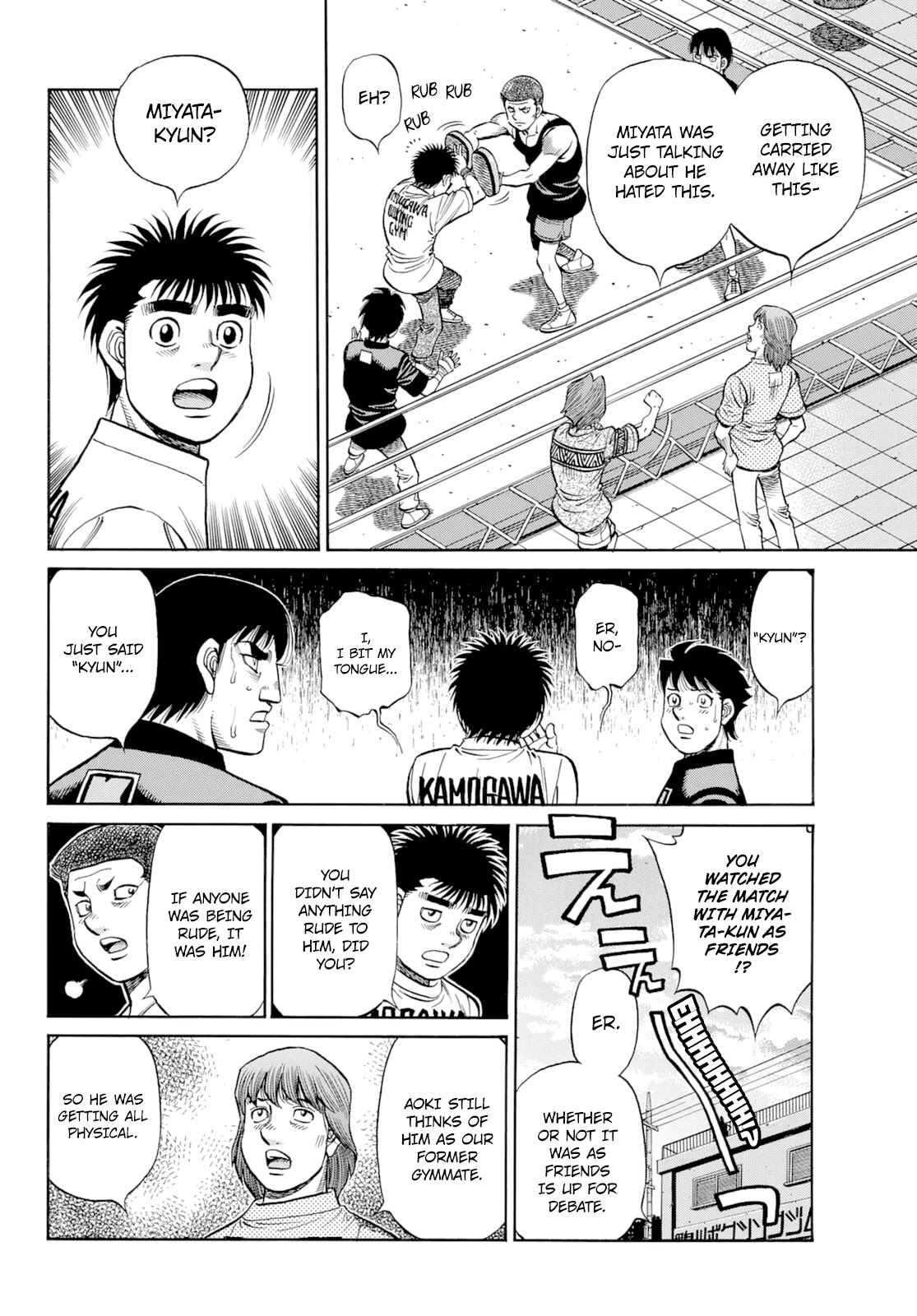 Hajime no Ippo Chapter 1350 - Page 8