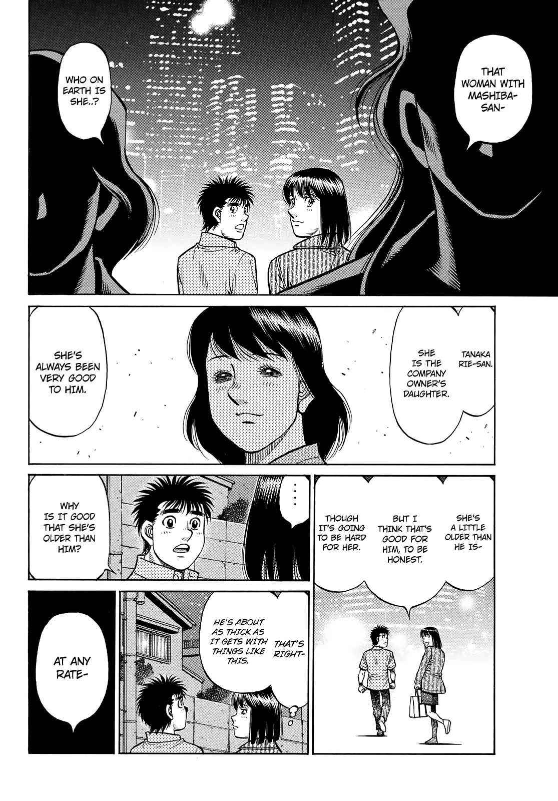 Hajime no Ippo Chapter 1353 - Page 1