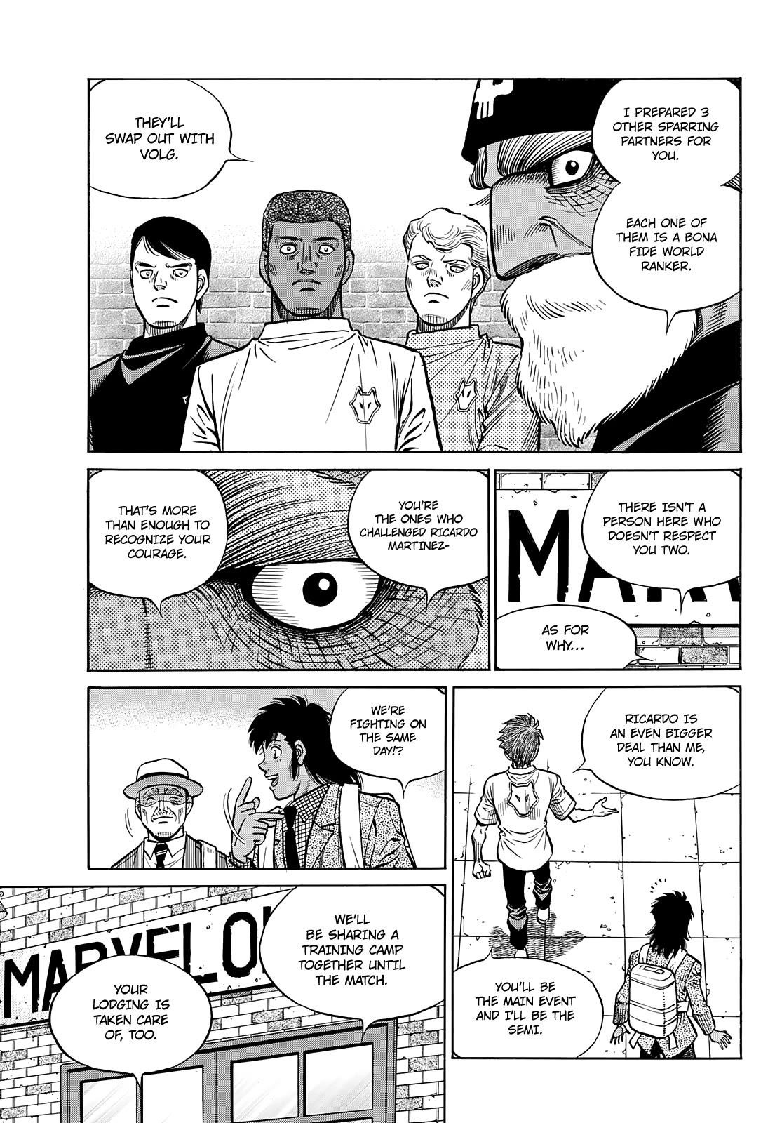 Hajime no Ippo Chapter 1360 - Page 5