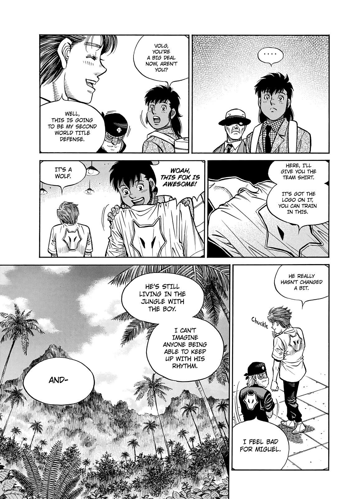 Hajime no Ippo Chapter 1360 - Page 7