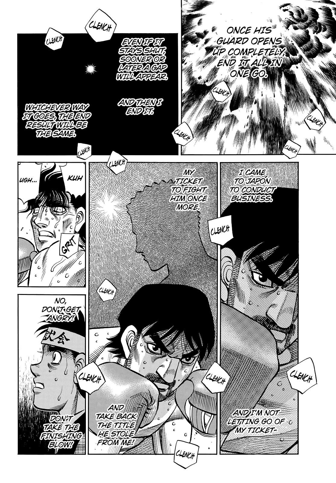 Hajime no Ippo Chapter 1366 - Page 8