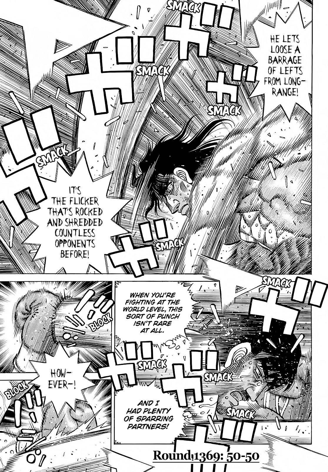 Hajime no Ippo Chapter 1369 - Page 1