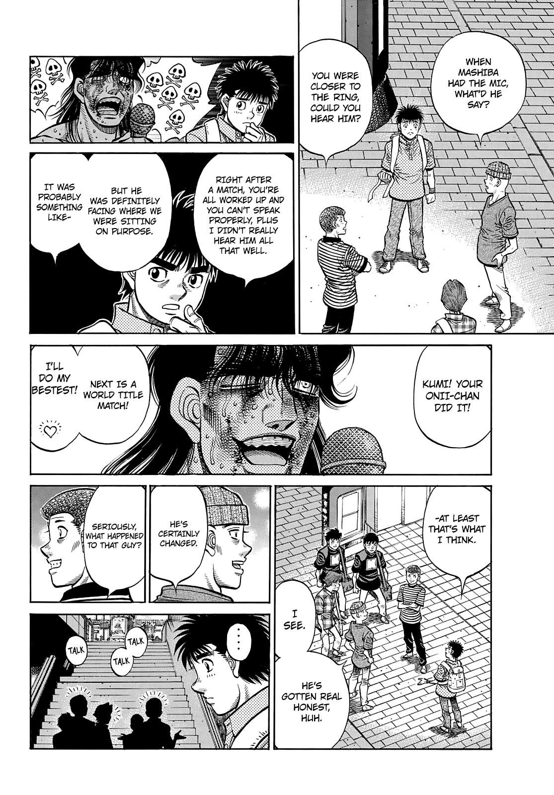 Hajime no Ippo Chapter 1375 - Page 9